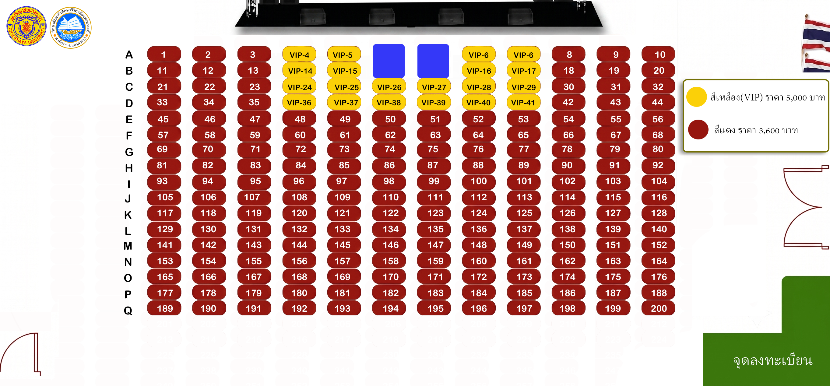 แผนผังโต๊ะ